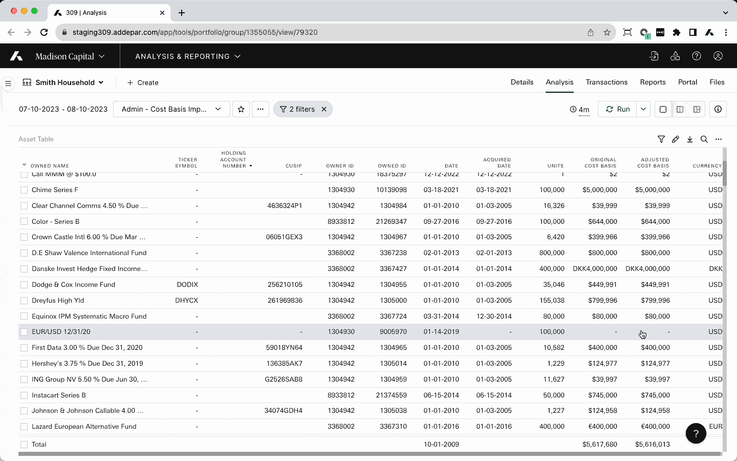 Accessing the Help Center to troubleshoot cost basis issues