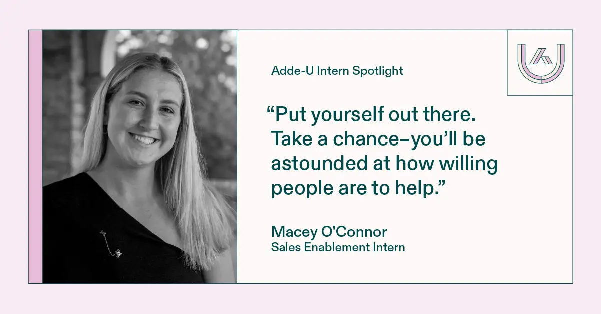Macey O'Connor  Sales Enablement Intern