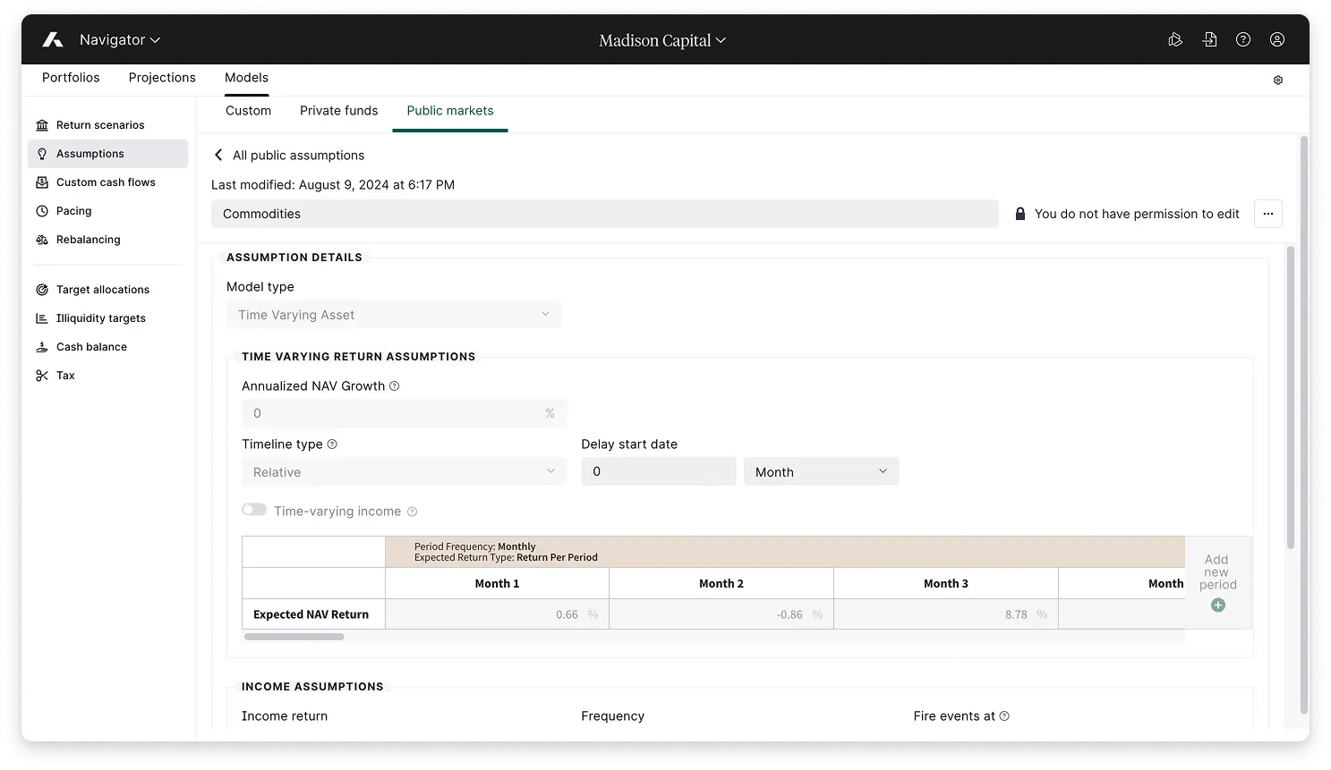 Run rigorous scenario analysis to test bear, bull and pacing scenarios so you can understand portfolio outcomes before taking action.