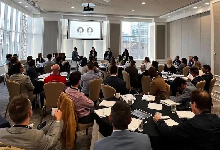 Panel discussion during the Addepar Community Meetup in Toronto